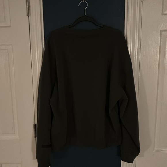 Originals Tonal Embroidered Fleece Crew Neck Sweatshirt LARGE - Picture 2 of 4